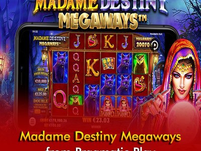 Madame Destiny Megaways — Гадалка-цыганка, 117 649 способов — Megaways-сетка и стандартный RTP 96.5%